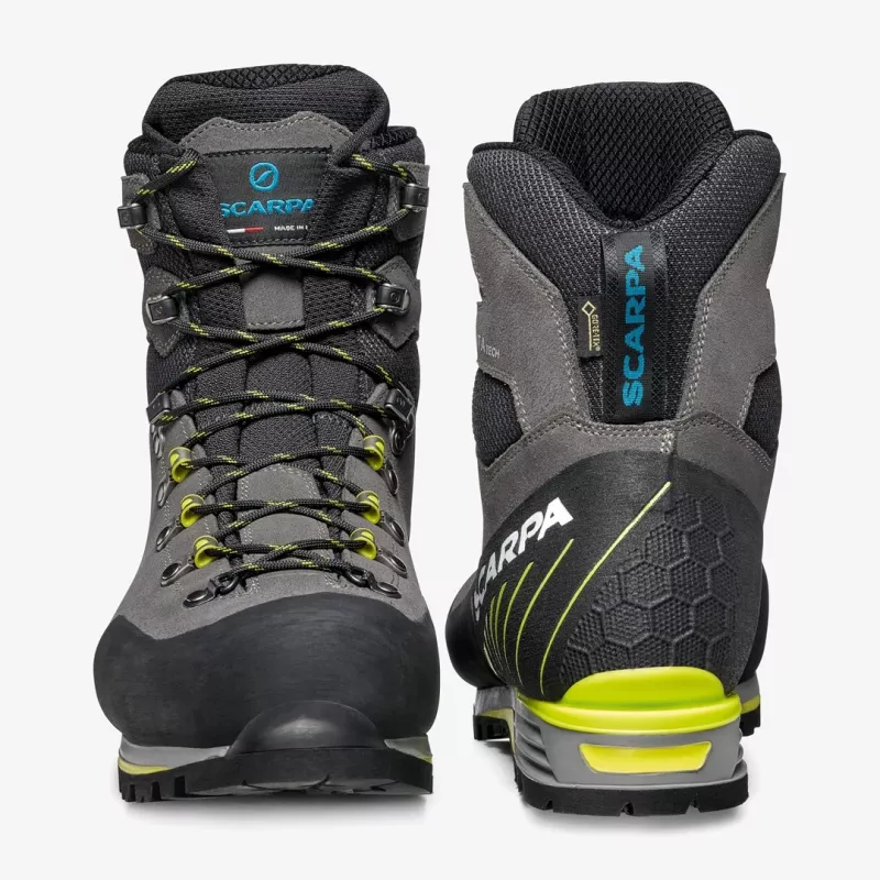 Buty wspinaczkowe Scarpa Manta Tech GTX - Shark/Lime (EU 46,5)