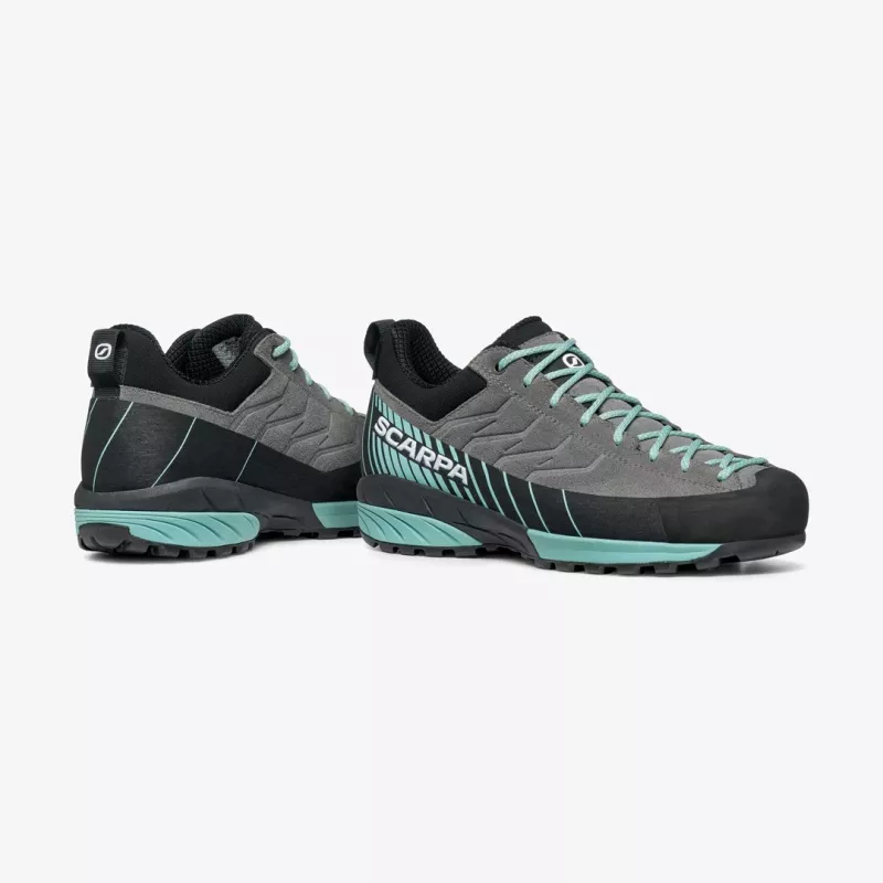 Scarpa Mescalito GTX Women's Approach Shoe - Mid Grey/Aqua - EU 38