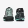 SCARPA Mescalito GTX Women's Approach Shoes - Mid Gray/Aqua - Size 40 EU