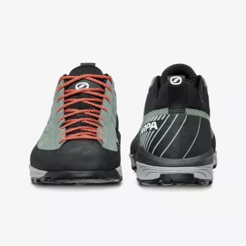 Scarpa Mescalito Women's Approach Shoes - Conifer/Gray, EU 40.5