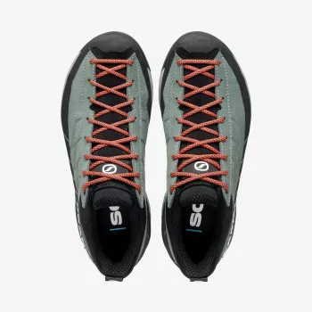 Scarpa Mescalito Women's Approach Shoes - Conifer/Gray, EU 40.5