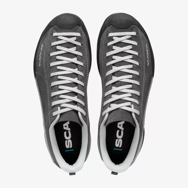 SCARPA Mojito Shark Unisex Lifestyle i Buty Approach, Wodoodporny Zamsz, Podeszwa Vibram Spyder, EU 43.5