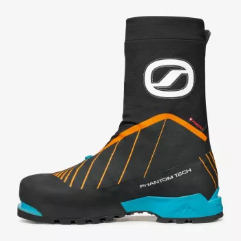 Buty wspinaczkowe Scarpa Phantom Tech HD - Czarny/Jasny Pomarańczowy - Rozmiar 42.5
