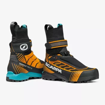 Scarpa Ribelle Tech 3 HD Buty wspinaczkowe - Czarny/Jasny Pomarańczowy - Rozmiar 38 EU