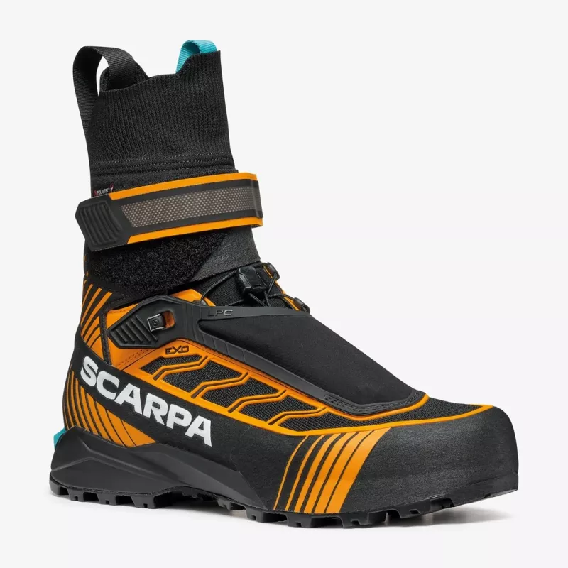 Buty wspinaczkowe Scarpa Ribelle Tech 3 HD - Czarny/Jaskrawy Pomarańczowy - Rozmiar 46