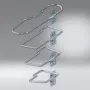 SCHÄFER IT SYSTEMS Samoprzylepny uchwyt do kabli srebrno-szary PA6.6, maks. 6 mm, 25x19x9 mm, 7968300