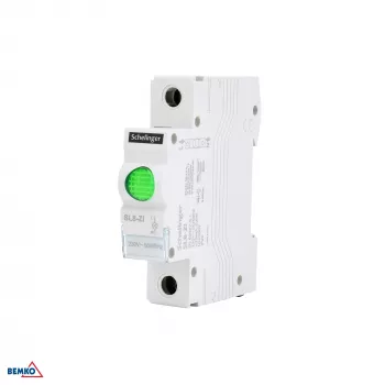 SCHELINGER A15-SL8-ZI Lampa sygnalizacyjna LED Zielona 230V AC IP65 Do montażu na panelu 22mm