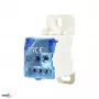 SCHELINGER A18-UJB-080 7-Terminal Distribution Block 100A 500V DIN Rail Mount