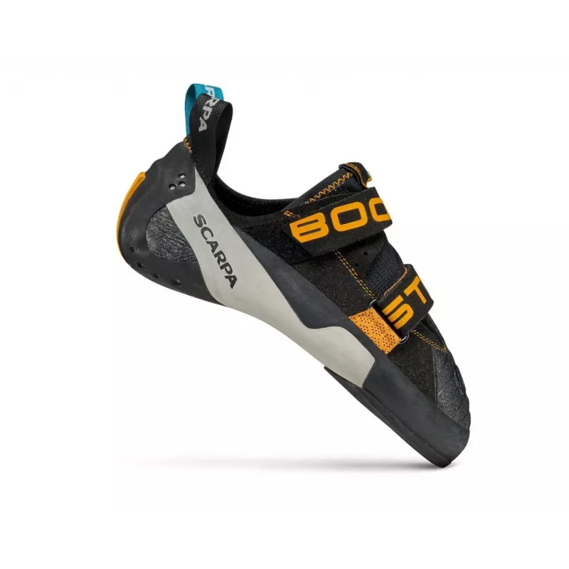 Buty wspinaczkowe SCHEPPACH Scarpa BOOSTER, 43 EU, czarno-pomarańczowe