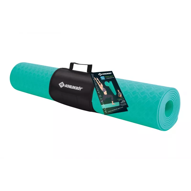 Schildkröt mata do jogi fitness piankowa zielona 960168