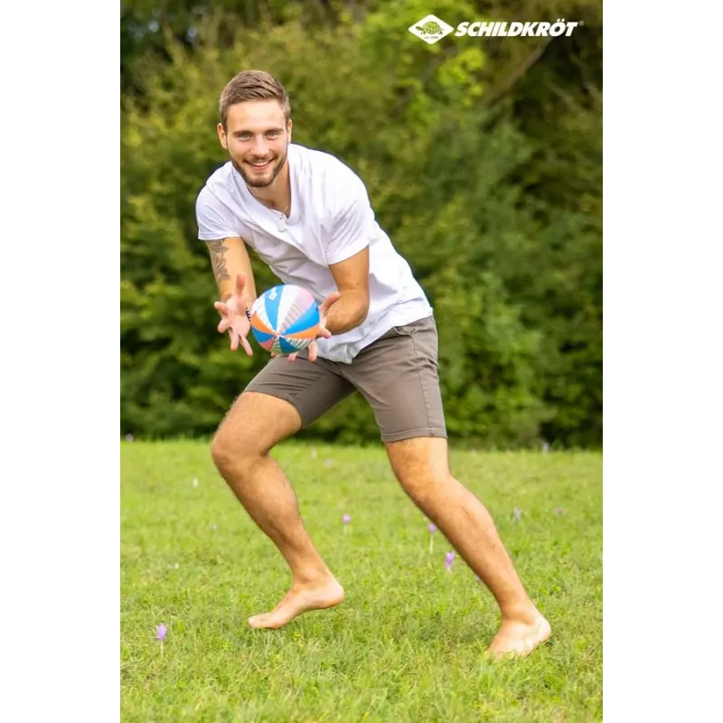 SCHILDKROT Neoprenowa Piłka do Futbolu Amerykańskiego Rozmiar 6 - Miękka Powierzchnia Tekstylna, Odporna na Słoną Wodę, Piłka dla Młodzieży na Plażę i do Wody 970345