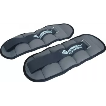 SCHILDKROT Obciążnik na ręce i nogi, 1,0 kg, Nylon-Lycra z wypełnieniem z metalowych granulek/piasku, zapięcie na rzep, 1 sztuka (960002)