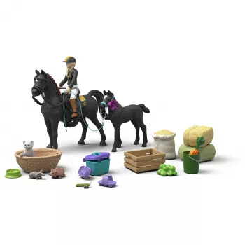 Schleich HORSE CLUB 2026 Kalendarz adwentowy - Winter Wonderland Ride