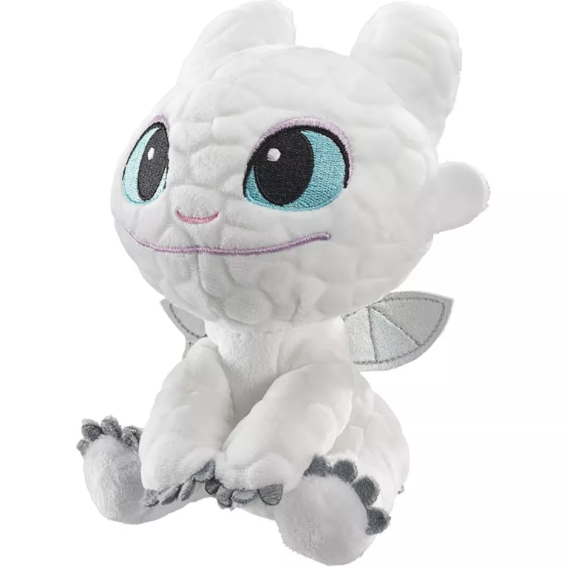 Schmidt Spiele Dragons Light Fury Tagschatten Smiling Plush Toy 18 cm