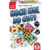 Schmidt Spiele Nochmal so gut (49365) - Dodatek do gry kościanej dla Nochmal!, 1-6 graczy, od 8 lat, 20-30 minut, 2 dwustronne bloki do zapisywania wyników, 4 nowe warianty gry, język niemiecki