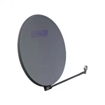 Schwaiger SPI1000.1 Offsetowa Antena Satelitarna 100 cm Szara