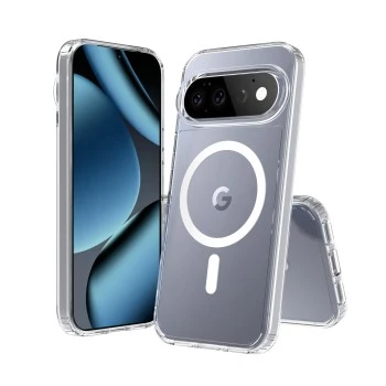 SCREENOR Bumper Case do Google Pixel 11 Pro, magnetyczna, przezroczysta