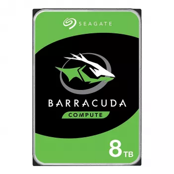 Seagate Barracuda ST8000DM004 8 TB 3.5-calowy wewnętrzny dysk twardy SATA III 5400 RPM 256 MB Cache