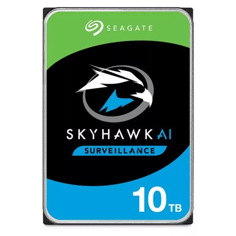 Seagate ST10000VE001 SkyHawk Surveillance HDD, 10 TB, 3,5 inch, 7200 RPM