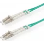 SECOMP STANDARD Światłowodowy kabel krosowy 50/125µm OM3, LC/LC, Turkusowy, 5 m S1805