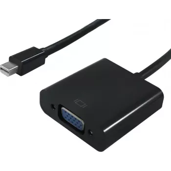 SECOMP STANDARD Adapter Mini DisplayPort na VGA, 1920x1200, biały, 15cm S3205