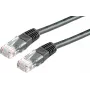 SECOMP STANDARD kabel krosowy UTP Cat.6 (Class E), czarny, 2 m (S1762)