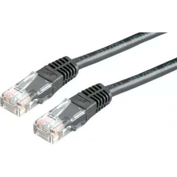 SECOMP STANDARD kabel krosowy UTP Cat.6 (Class E), czarny, 3 m S1763