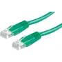 SECOMP STANDARD kabel krosowy UTP Cat.6 (Class E), zielony, 0,5 m S1740