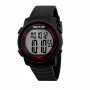 SECTOR MAN R3251543001 (44mm) Zegarek kwarcowy - Czarna tarcza, silikonowy pasek