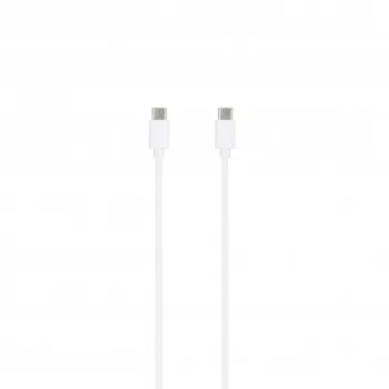 SEEK TOTI 20W Type-C PD Wall Fast Charger z kablem Type-C na Type-C, 1 m PVC, 3A, biały