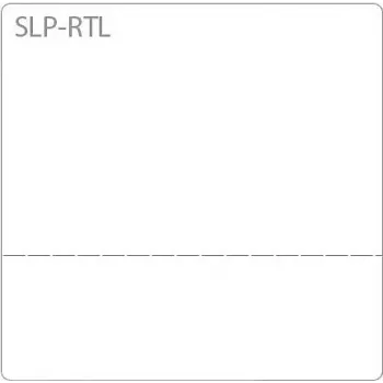 Seiko Instruments SLP-RTL etykiety wysyłkowe półprzylepne 37 x 37 mm, 1120 etykiet (2 rolki x 560) do Smart Label Printer 200, 220, 240, 420, 430, 440, 440 Office Administration Pack, 450 42100641