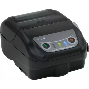 SEIKO MP-B21L-B46JK1-EA Mobilna Termiczna Drukarka Paragonów z Bluetooth, Zasilaczem EU, Klipsem do Paska, Baterią, 203 dpi, 58 mm