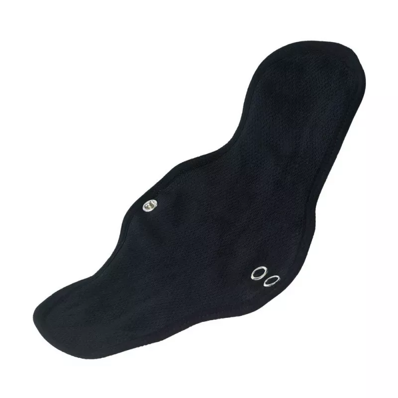 Selenacare Washable Pads (3-Pack) - Regular Flow, Bamboo Charcoal, Reusable Menstrual Pad