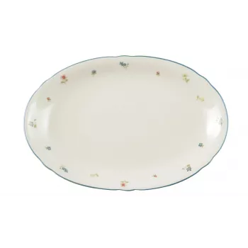 Seltmann Marie-Luise Streublume Owalny talerz do serwowania 31 x 21 cm