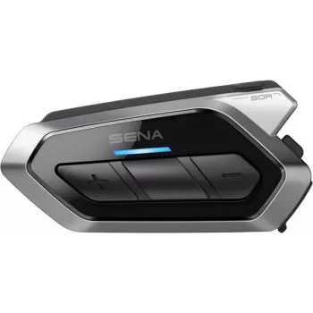 SENA 50R Motocyklowy Zestaw Interkomowy Bluetooth Mesh z Dźwiękiem Harman Kardon, Czarny