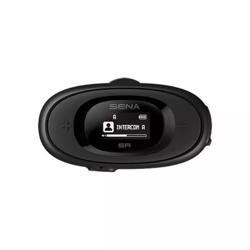 SENA 5R Motocyklowy System Komunikacji Bluetooth, Oparty na A20, Czarny, Zestaw Podwójny