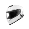 Sena Outrush 2 Modułowy kask szczękowy z interkomem Mesh, Bluetooth 5.0 i audio Harman Kardon – Błyszczący biały (Rozmiar S)