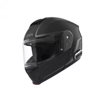 SENA OUTRUSH 2 Inteligentny modułowy kask motocyklowy szczękowy z interkomem Mesh – matowy czarny, XL