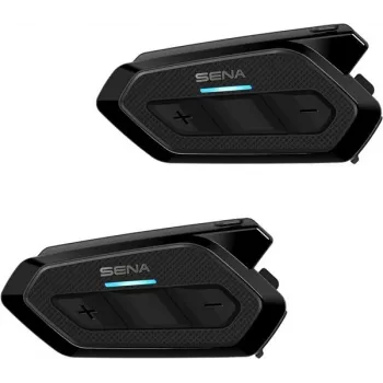 SENA SPIDER RT1 Mesh Motorcycle Intercom Dual Pack – Bluetooth 5.2, Mesh Intercom, Do 12 h rozmów