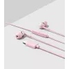 Sennheiser CX 80U Przewodowe słuchawki douszne z mikrofonem i pilotem, kolor Sakura Pink, 17 Hz - 20 kHz