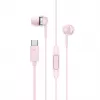 Sennheiser CX 80U Przewodowe słuchawki douszne z mikrofonem i pilotem, kolor Sakura Pink, 17 Hz - 20 kHz