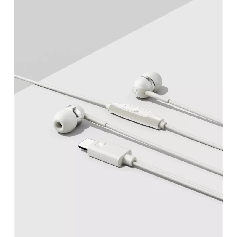 Sennheiser CX 80U przewodowe słuchawki USB-C z mikrofonem, białe