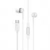 Sennheiser CX 80U przewodowe słuchawki USB-C z mikrofonem, białe