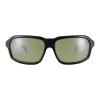 Okulary przeciwsłoneczne SERENGETI Men's SS571006-S - Satin Black Frame, Drivers Gold Lens, 63/17/130 mm