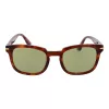 SERENGETI SS575006 Okulary przeciwsłoneczne unisex - Oprawka z nylonu w kolorze satynowej czerni, soczewki mineralne fotochromowe polaryzacyjne, 52 mm