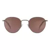 SERENGETI Unisex 8928 Okulary przeciwsłoneczne - Czarna oprawka, Soczewki Drivers Brown, 50/21/140 mm