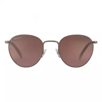 SERENGETI Unisex 8928 Okulary przeciwsłoneczne - Czarna oprawka, Soczewki Drivers Brown, 50/21/140 mm