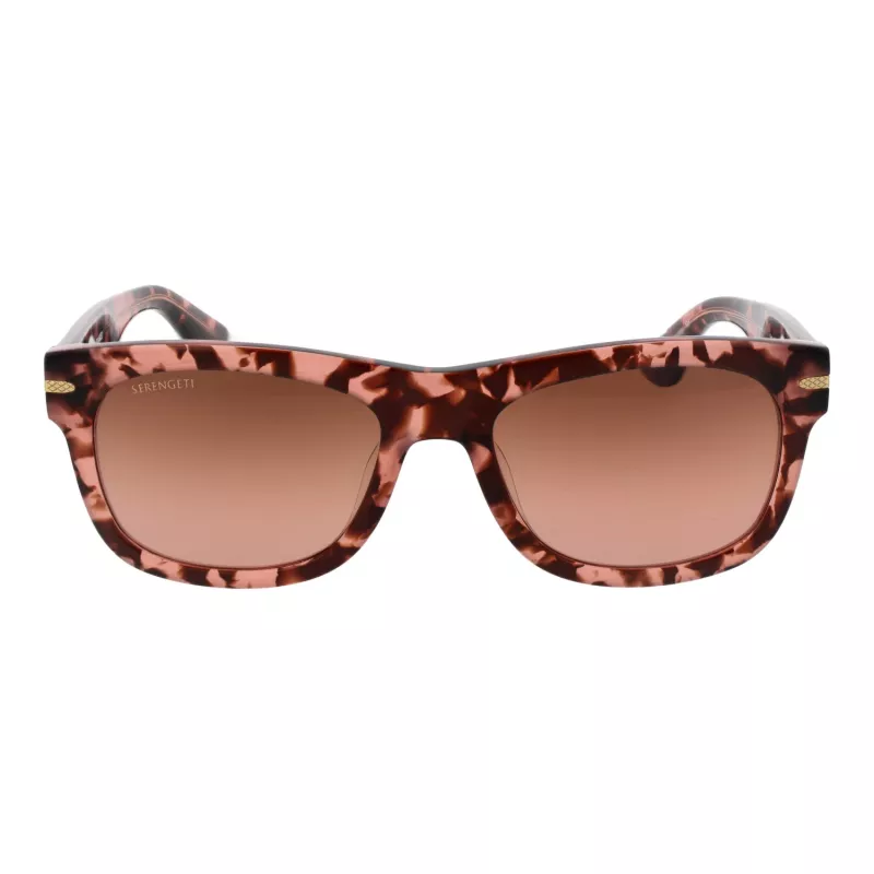 SERENGETI Unisex SS549002 Okulary przeciwsłoneczne - Soczewki mineralne fotochromowe polaryzacyjne - 53/18/140 mm