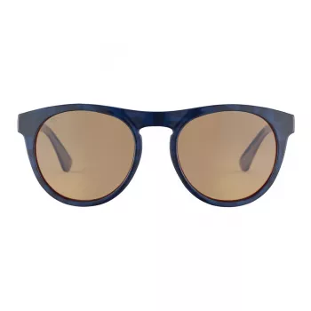 SERENGETI Okulary przeciwsłoneczne unisex SS572003-S Satin Black prostokątna oprawka brązowe soczewki spolaryzowane Drivers 53/20/140 mm