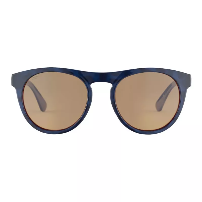 SERENGETI Okulary przeciwsłoneczne unisex SS572003-S Satin Black prostokątna oprawka brązowe soczewki spolaryzowane Drivers 53/20/140 mm